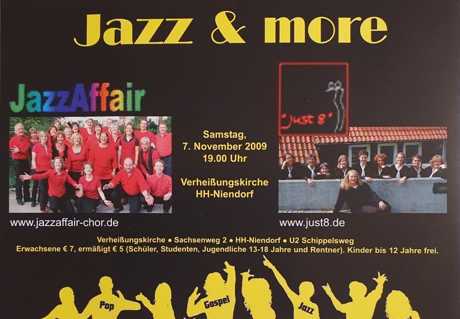 JazzAffair & Just8 im Jahr 2009