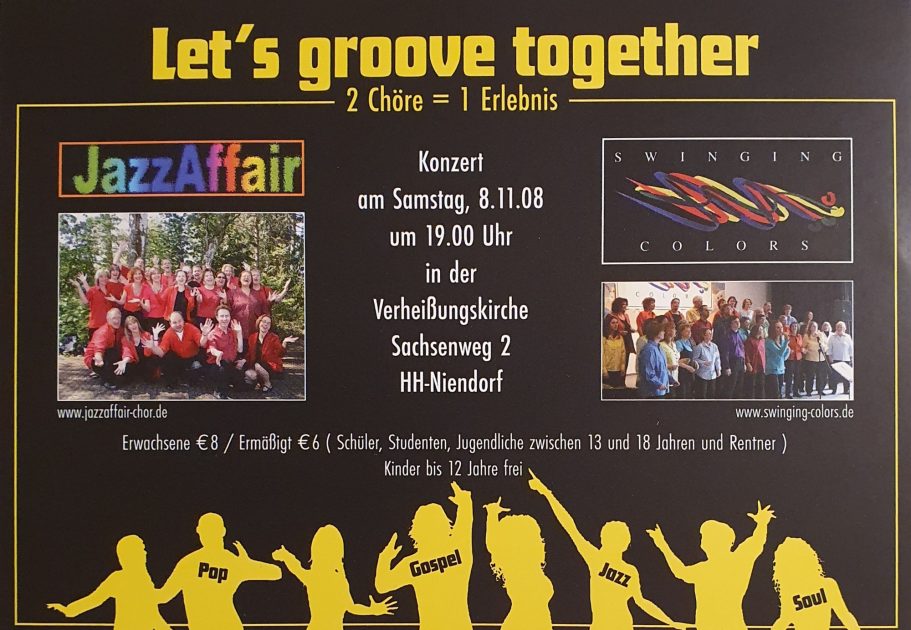 JazzAffair & Swinging Colours im Jahr 2008